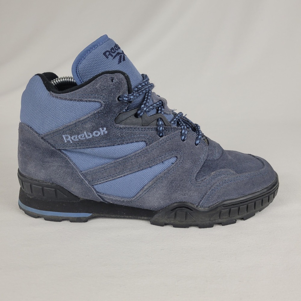 Reebok Blue Lace Up Boots